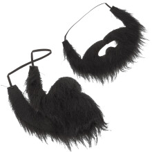 2 Skägg Mustasch för Kostym