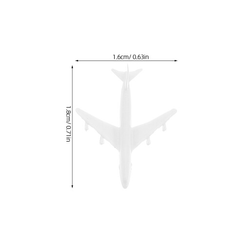 5 Delar Flygplansmodeller, Realistiska Miniatyrer 2