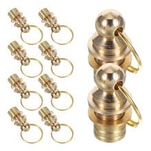10 Unidades Fecho Cabaça Para Colar Pulseira Bijuteria