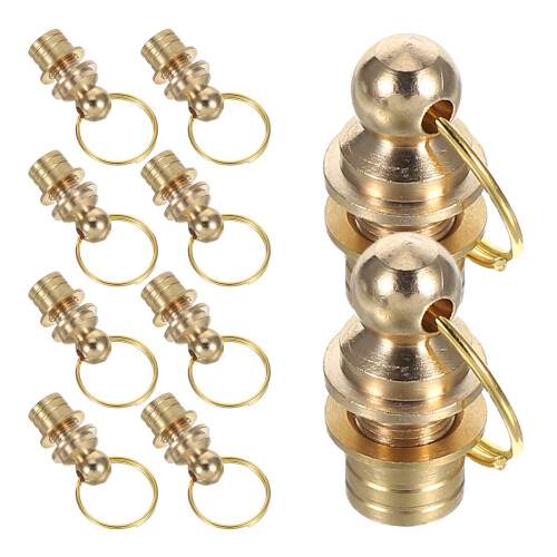 10 Unidades Fecho Cabaça Para Colar Pulseira Bijuteria