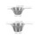 2Pcs Peneira Para Aço Inoxidável Com Fina E 3