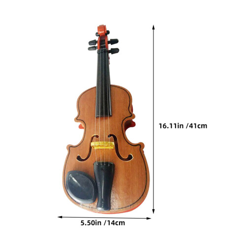 1 Set Violinmodell Leksak För Småbarn Instrument 1