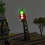 Railroad Train 3-Light Miniature Green Yellow Red 11