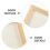 8 Unidades De Branca Diy Madeira Crianças 8