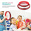 2Stk Wave Bead Ocean Drum Sound Percussion Instrument Für Kinder 9