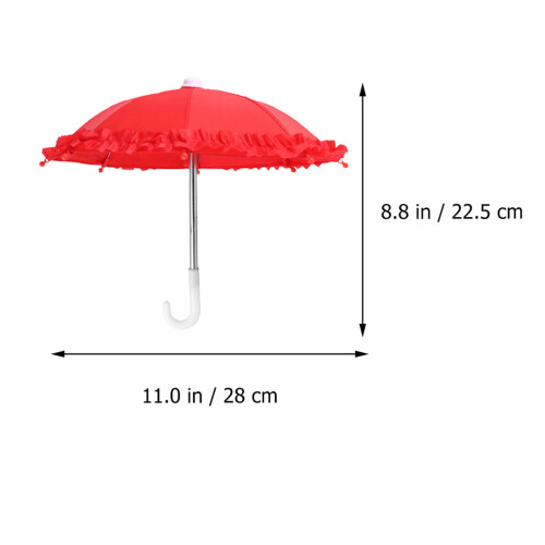 4Stk Kinder Regenschirm Spielzeug Spitzenoptik 2