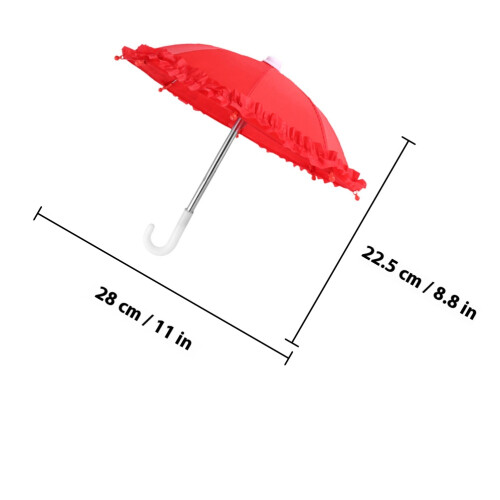 4Stk Kinder Regenschirm Spielzeug Spitzenoptik 1