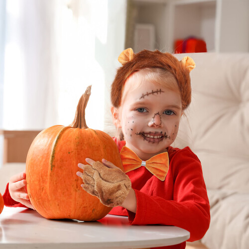 1 Set Löwenkostüm Mit , Und Fliege Für Halloween 2