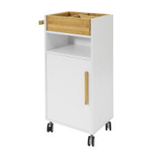 SoBuy Szafka na kółkach 40x30x86cm BZR32-W