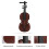 8 Sets Mini Weihnachtsgeige Modell Desktop Instrument 5
