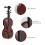 8 Sets Mini Weihnachtsgeige Modell Desktop Instrument 10