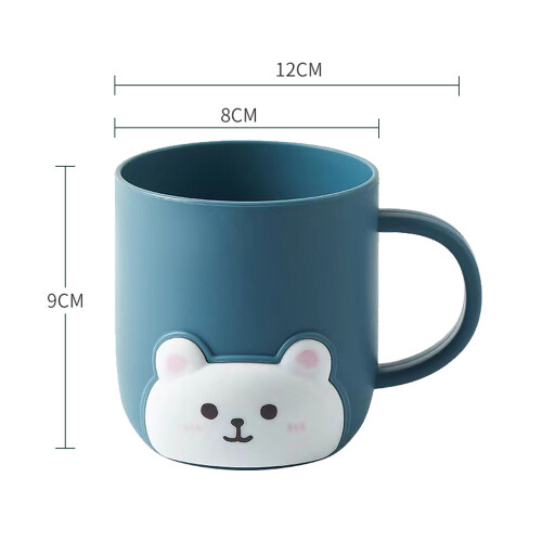 Κύπελλο λείας επιφάνειας για παιδιά, Κύπελλο οδοντόβουρτσας για παιδιά, ευέλικτη 1