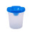 6Pcs Plastfärgkoppar Med Lock, Spilltäta För Målning 2