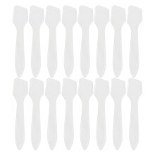 50Stk Kunststofflöffel Transparent Für Gesichtscreme Masken