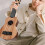 Kinder Anfänger Ukulele Kunststoff Musikinstrument Für Jungen 5