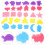 30Stk Diy Tierform Bunt Gemustert 3