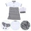 1 Set Unisex Barns Kockkostym Kortärmad , Förkläde Och Hatt 4