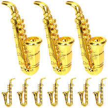10Stk Mini Saxophon Musikinstrumente