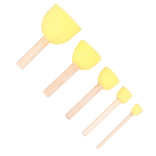 15 Teile -Malpinsel Mit Holzgriff Für Kinder