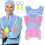 2 Sets Cosplay Baby Mit Hut Für Erwachsene 11