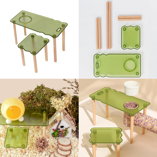 Upgraded Hamster Cage Cookie Platform Djungarian Hamster-C 2