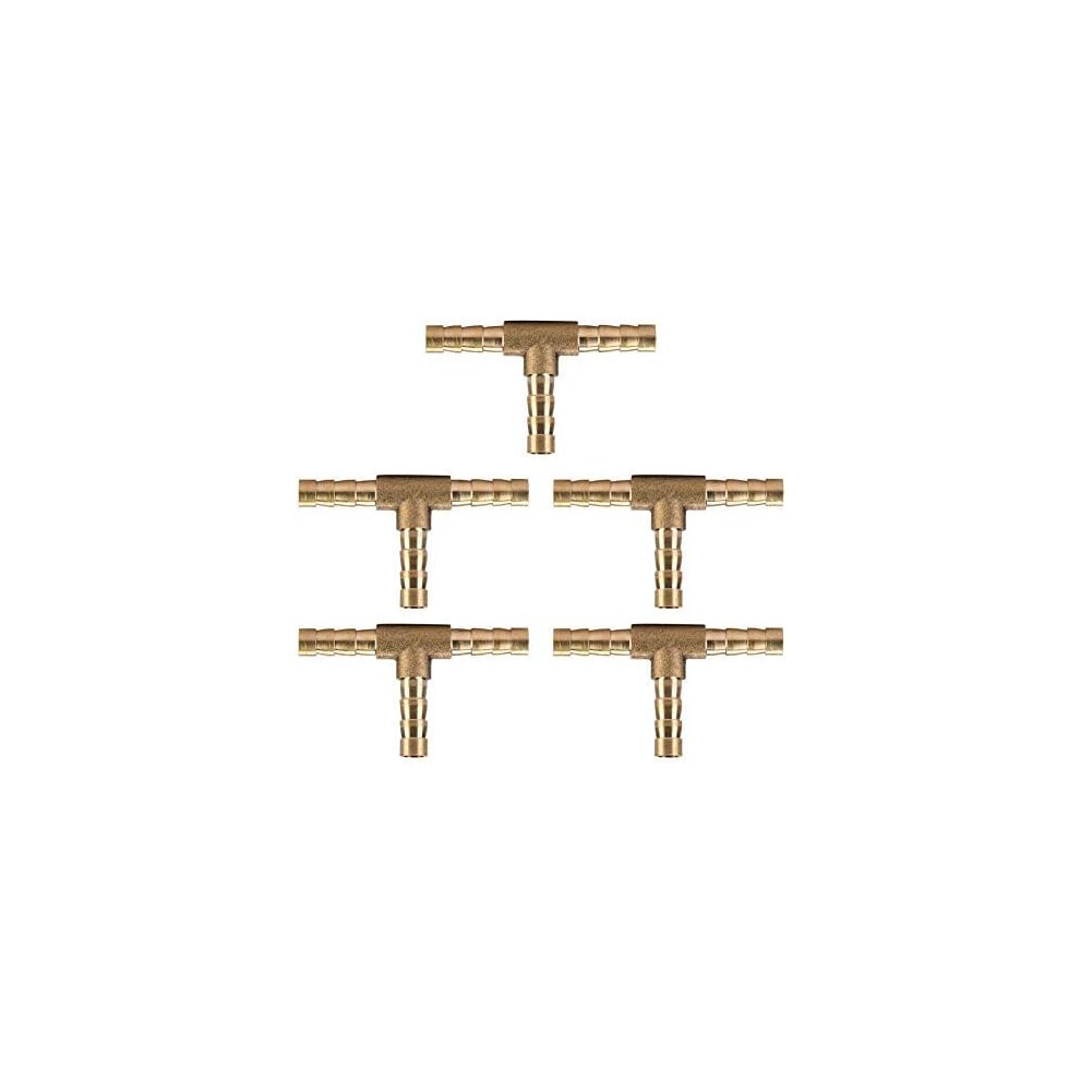 Plumbing Mastery, 3 Way Barbed Hose Fitting Provides Ease Of Installation, Adapter Splicer Joint Union Ensures Corrosion Resistance And Ductility For 9061222266361