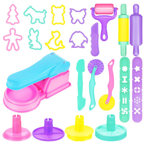 22 Teile Dough Tools Set, Kunststoff, Tier Formen, Schneidewerkzeug 2
