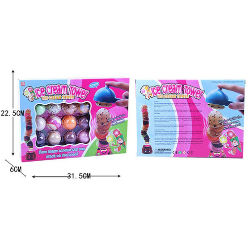 Ice Toy Mit , Eiscreme-Kuchen, Schokoladen- , Set 2