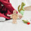 4Stk Holzfigur Puppenmodelle Unbemalt Für Desktop 9