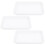 3Stk Kunststoff Experimentier Tablett Hochwertiges Langlebiges 1