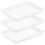 3Stk Kunststoff Experimentier Tablett Hochwertiges Langlebiges 11
