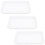 3Stk Kunststoff Experimentier Tablett Hochwertiges Langlebiges 8