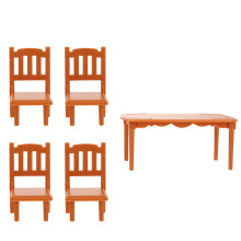 One Set Plastic Mini Dining Table For Small Spaces