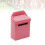 1 Stuks 1 Op 12 Mini Decoratieve Briefbus Model (Roze) 10