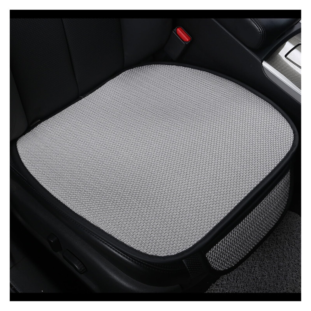 Car Seat Pads Breathable Ice Silk Four Seasons Car Seat Cushion Protector Pad Front Pad Fits Most Cars Size 1 Grey 9105992564385