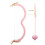 1 Set Cupid Mit Schleife Herz Spitze 11