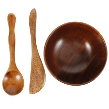1 Set Holz Gesichtsmaske Herstellungsschale DIY Maskenmischwerkzeug