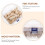 50 Stuks Onafgewerkte Peg Diy Handwerk 11