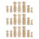 50 Stuks Onafgewerkte Peg Diy Handwerk 3