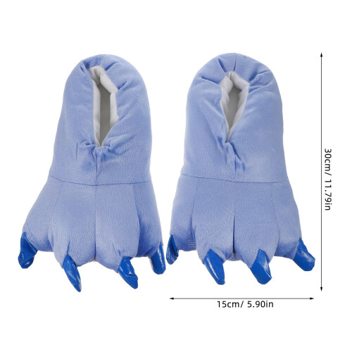 Unisex Pfote Hausschuhe Größe L 1