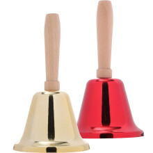2 Stuks Stijl Metalen Rammelaar Handbel Met Handvat