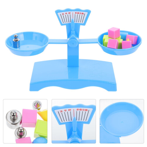 1 Set Experimentierwaage Mathewaage Gleichgewichtsskala Lernpaket 1