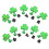 10Stk Schnurrbart Clips St Patricks Day Glänzender Anhänger 8
