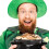 10Stk Schnurrbart Clips St Patricks Day Glänzender Anhänger 4