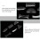 1 Set 6 Teile Optisches Linsenkit Physik Lehrmittel Transparent 8