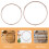 2Pcs Microwave Turntable Ring 14Mm Rollers Replacement 8