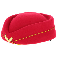 Airline Stewardess Cap Frauen Beret Kostüm Hut Cosplay