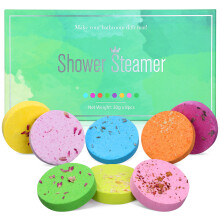 8St Natürliche Badesalztabletten Aromatherapie Dusch-Steamer