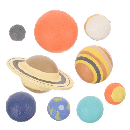 1 Set Planetenmodelle Sonnensystem Lernspielzeug Geschenk 2