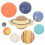 1 Set Planetenmodelle Sonnensystem Lernspielzeug Geschenk 10